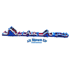 Great American Mega Obstacle Course with Dual Slides