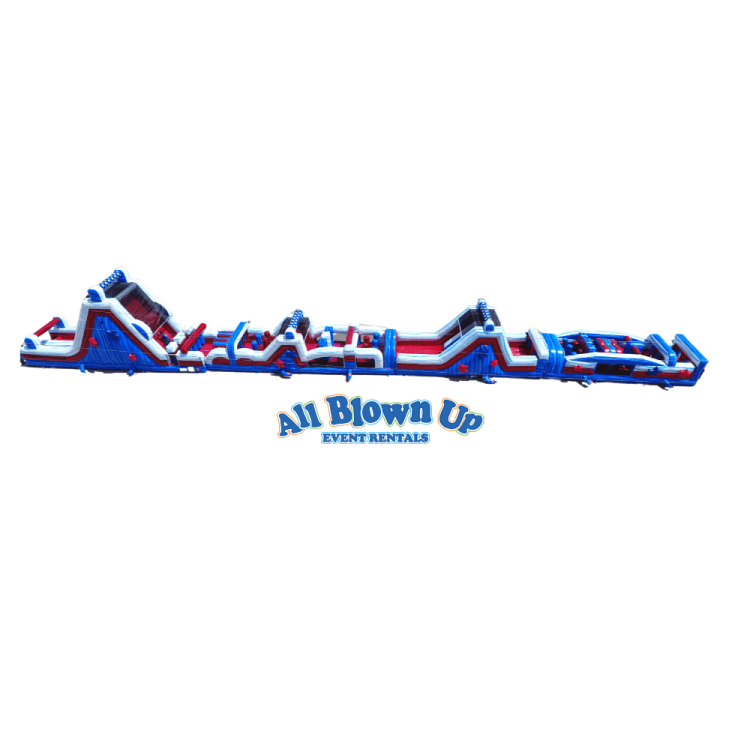 Great American Mega Obstacle Course with Dual Slides Great American Mega Obstacle Course with Dual Slides
