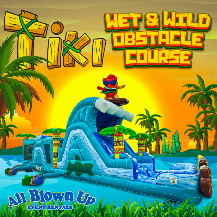Tiki Wet & Wild Obstacle Course