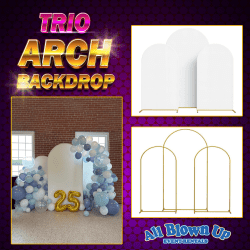 Trio Arch Backdrop