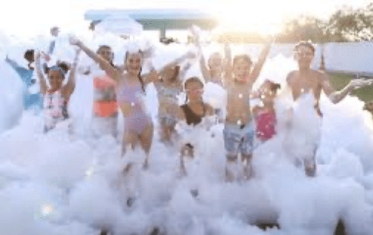 Mega Foam Party without Foam Pit