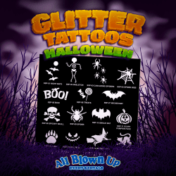 Glitter20Tattoos Halloween 1757619787 Glitter Tattoo Booth with Artist