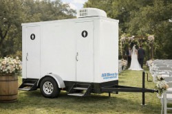 2 Stall VIP Restroom Trailer