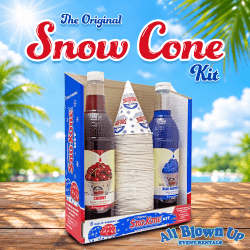 Snow Cone Supplies Kit