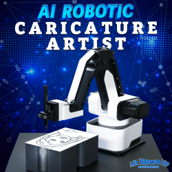 AI Robotic Caricature Set