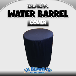 Black Water Barrel Cover