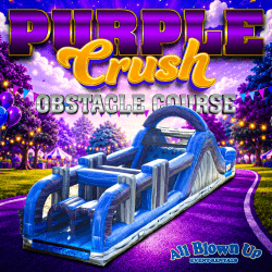 Purple Crush Obstacle Course