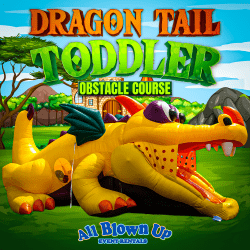 Dragon Tail Toddler Obstacle Course